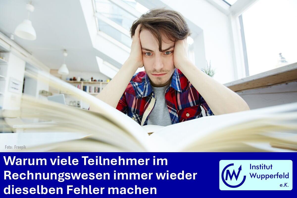 Warum viele Teilnehmer im Rechnungswesen immer wieder dieselben Fehler machen