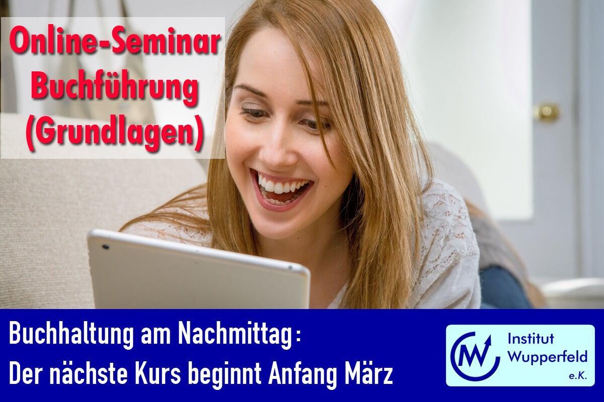 Buchhaltung am Nachmittag: Der nächste Kurs beginnt Anfang März
