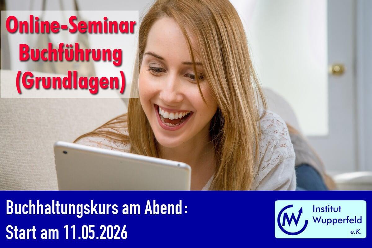Buchhaltungskurs am Abend: Start am 11.05.2026