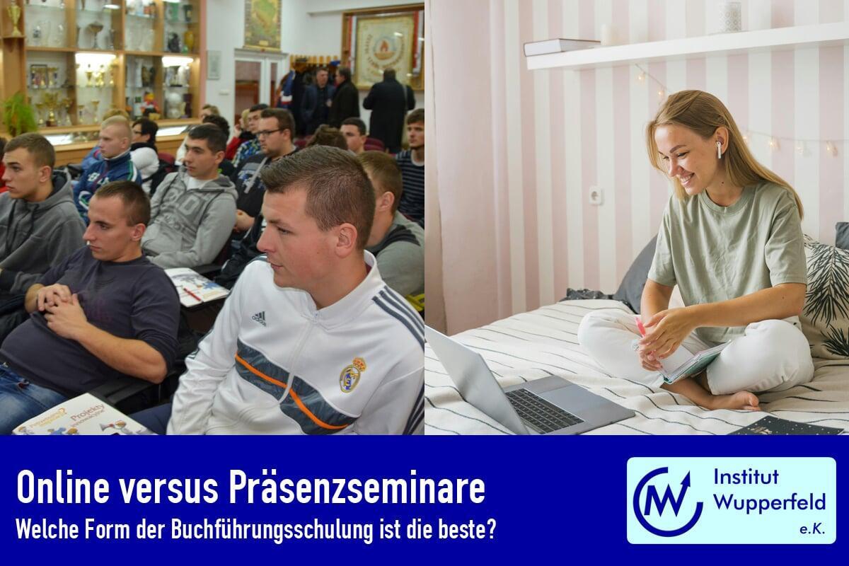 Online versus Präsenzseminare: Welche Form der Buchführungsschulung ist die beste?
